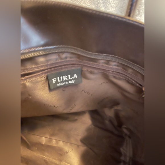 FURLA Tote in Dark Chocolate Brown - Picture 6 of 11